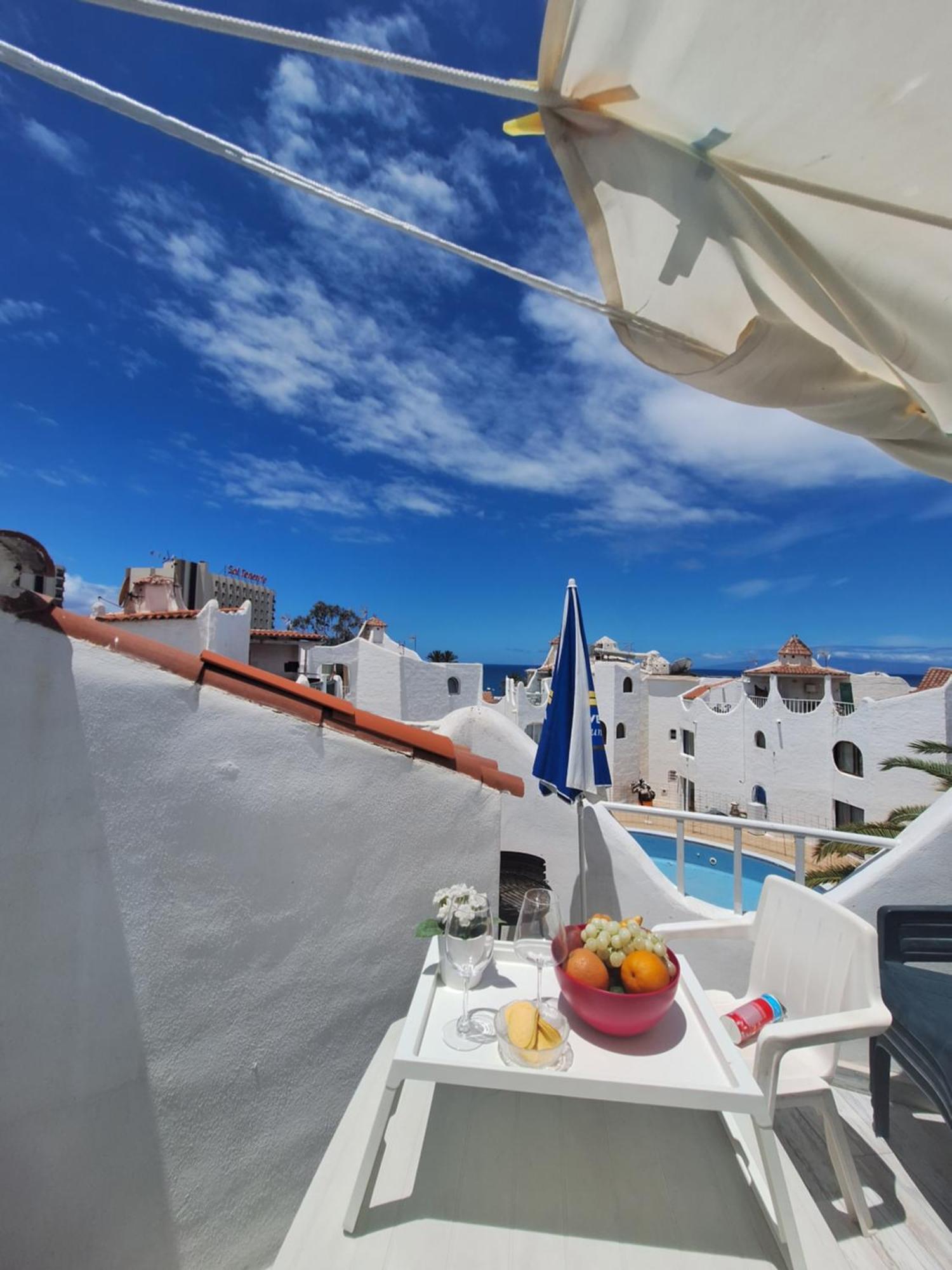 Wonderful White Appartament In Las Tortugas Playa de las Américas Dış mekan fotoğraf